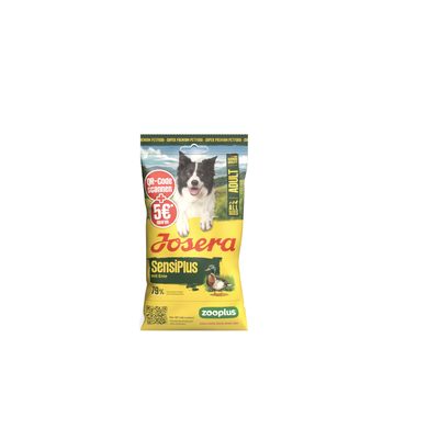 Josera SensiPlus mit Ente, Adult, QR-Code scannen und 5€ sparen, 79g, zooplus Logo, Super Premium Petfood, für alle Größen.
