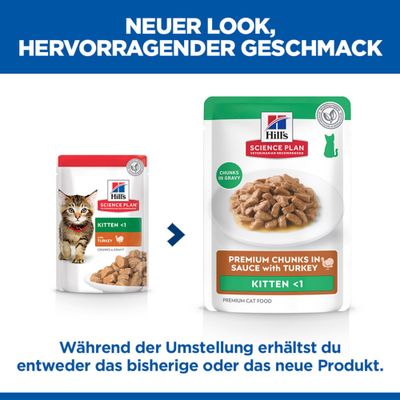Hill's Science Plan Kitten  - Sparpaket: Geflügelauswahl (48 x 85 g)