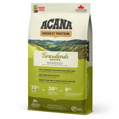 Acana Highest Protein jagnięcina, kaczka i jajka - 11,4 kg