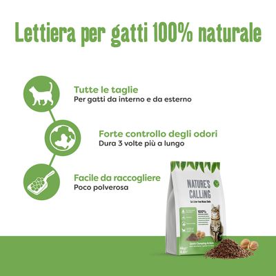 Lettiera Nature's Calling Cat