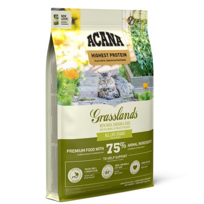 Acana Cat Highest Protein z kurczakiem, kaczką, indykiem i przepiórką - 4,5 kg