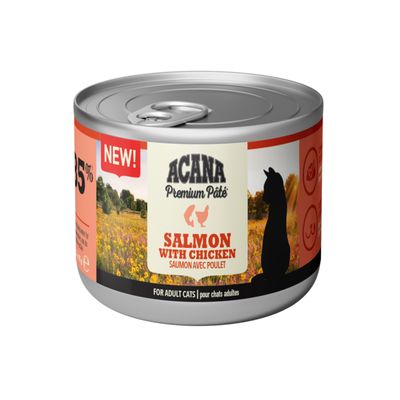 Acana Cat Premium Paté, 8 x 85 g Łosoś i kurczak