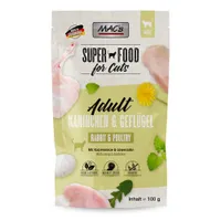 MAC´s Cat Pouch 12 x 100 g - Kaninchen & Geflügel