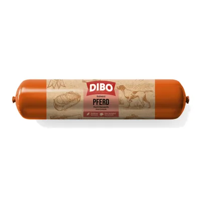 DIBO Kochwurst Pur 10 x 800 g - Pferd DIBO Kochwurst Pur 10 x 800 g - Pferd