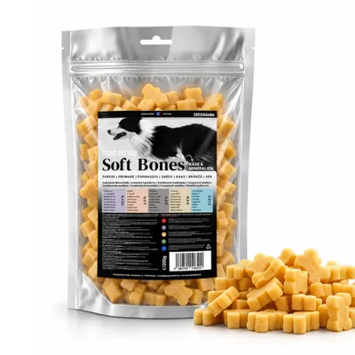 George & Bobs Softbones med ost - Ekonomipack: 3 x 200 g