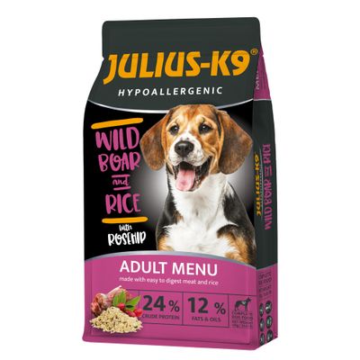 JULIUS-K9 High Premium Adult Cinghiale & Riso - Set %: 2 x 12 kg