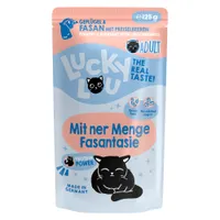 Lucky Lou Adult 16 x 125 g - Fjäderfä & fasan