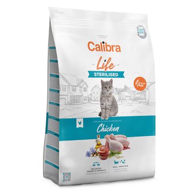 Calibra Cat Life Sterilised Chicken 6 kg