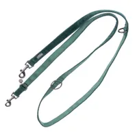 Nomad Tales Blush Harness - Emerald - Matching leash: 200 cm long, 20 mm wide