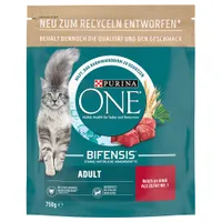PURINA ONE Adult, wołowina ze zbożem pełnoziarnistym - 750 g