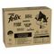 Megapack Felix "So gut wie es aussieht" Pouches 80 x 85 g Fleisch Mix 1 (Rind, Huhn, Ente, Lamm)