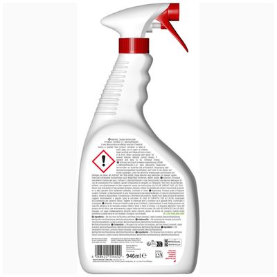 Nature's Miracle Bio-Enzymatic Formula odstraňovač škvŕn a zápachu. Odstraňuje škvrny a zápachy, bezpečný pre domáce zvieratá a domácnosť. Vhodný na koberce, podlahy, nábytok a textílie.