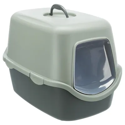 Trixie Be Eco Vico toaleta pro kočky s krytem - D 56 x Š 40 x V 40 cm