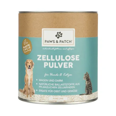 PAWS & PATCH Zellulosepulver - Sparpaket: 2 x 150 g PAWS & PATCH Zellulosepulver - Sparpaket: 2 x 150 g