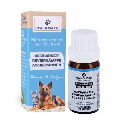 PAWS & PATCH Irritabilité Combats de territoire Agressions 10 g