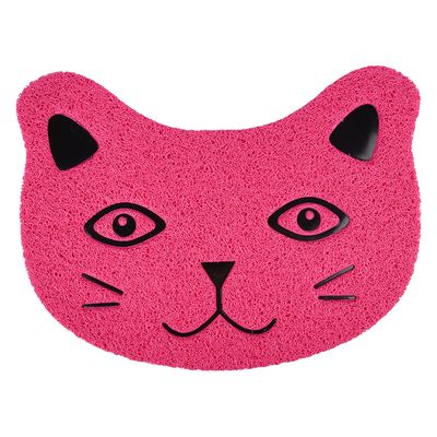 Flamingo Pancho -kissanvessan edusmatto fuchsia