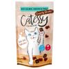 Sparpaket Catessy Knuspersnacks 5 x 65 g mit Lachs, Shrimps & Forelle