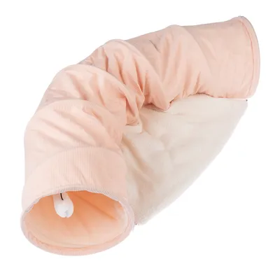 TIAKI Corduroy mačji tunel - D 105 x Š 30 x V 60 cm
