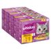 Megapack Whiskas 1+ Adult Frischebeutel 48 x 85 g Geflügelauswahl in Gelee