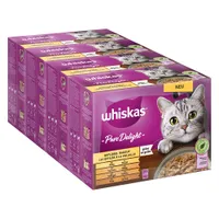 Jumbopack Whiskas 1+ Marmiton 96 x 85 g pour chat - Sélection de volaille en gelée