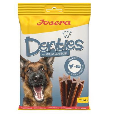Josera Denties, z drobiem i jagodami 180 g