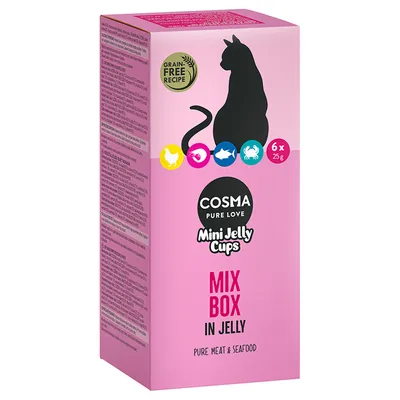 Cosma Mini Jelly Cups 24 x 25 г - Микс