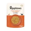 Applaws Cat Natural in Brühe 12 x 70 g Huhn mit Kürbis