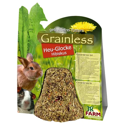JR Farm Grainless Hay Bell Hibiscus - säästöpakkaus: 2 x 1 kpl