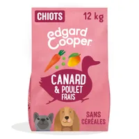 Edgard & Cooper Puppy Eend en Kip - 12 kg