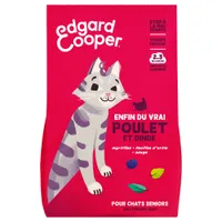 Edgard & Cooper Senior poulet, dinde pour chat - 2 kg