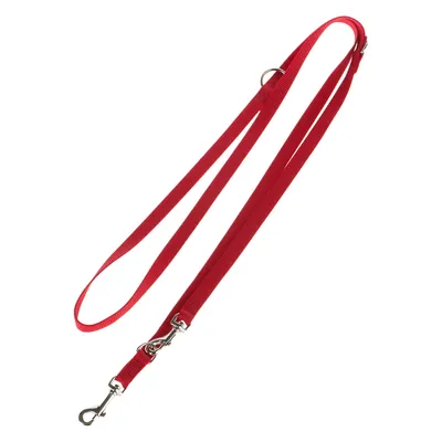 HUNTER Führleine Ecco Sport - rot - 200 cm lang, 15 mm breit, verstellbar, verstellbar