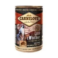 Carnilove Adult Wild Meat 6 x 400 g für Hunde - lamm, Wildbret