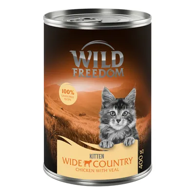 Wild Freedom Kitten 6 x 400 g Mixpaket (Great Desert, Wide Country, Golden Valley)