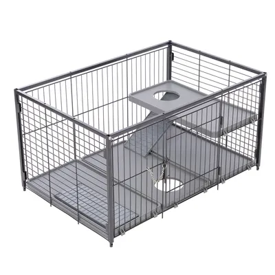 Cage TIAKI Villa - unité complémentaire : L 79 x l 52 x H 42,5 cm Cage TIAKI Villa - unité complémentaire : L 79 x l 52 x H 42,5 cm