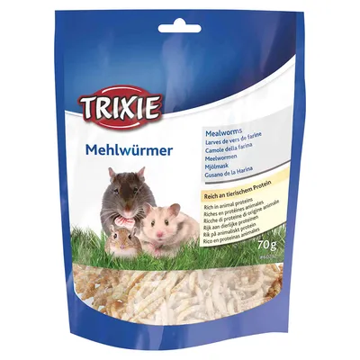 Trixie Gedroogde Meelwormen - 2 x 70 g