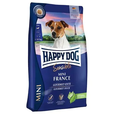 Happy Dog Sensible Mini France - 2 x 4 кг