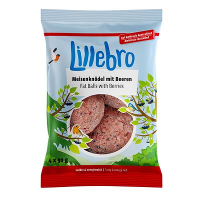 Lillebro Bessenbollen zonder net 4 stuks a 90 g