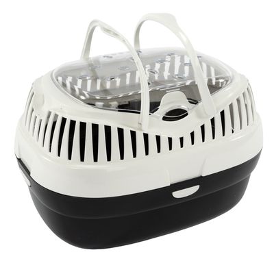 Cage de transport TIAKI Cutsie pour rongeur et lapin nain L 36 x l 26 x H 23 cm