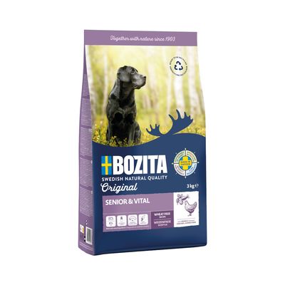 Bozita Original Senior & Vital mit Huhn - Weizenfrei 3 kg