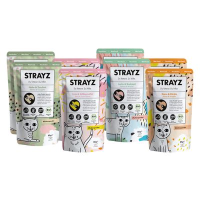 STRAYZ BIO Pouch Saver Pack 12 x 85g