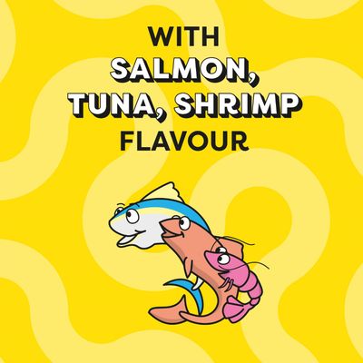 Dreamies ShakeUps - Seafood Celebrations - Saver Pack: 3 x 55g