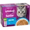 Whiskas 11+ Senior Pouches in Jelly Fish Favourites in Jelly (48 x 85g)