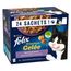 Felix Sensations 48 x 85 g - Pack Ahorro Pack mixto en gelatina: pavo, vacuno, pescado y salmón