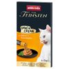 animonda Vom Feinsten Adult Snack-Cream 6 x 15 g met kip + kattengras