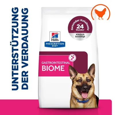 Hill's Prescription Diet Gastrointestinal Biome au poulet - lot économique : 2 x 10 kg