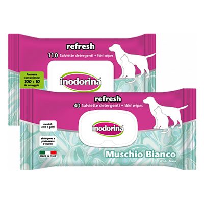 Salvette Inodorina al Muschio bianco 6 x 40 pz