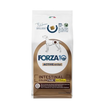 Forza10 Intestinal Colon Fase 1 con Agnello Crocchette cane 10 kg