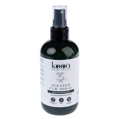 kooa geparfumeerde vachtspray met perzikbloesemgeur - 250 ml
