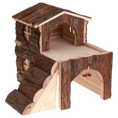 Two Storey Cabin for Guinea Pigs 30 x 20 x 30 cm (L x W x H)