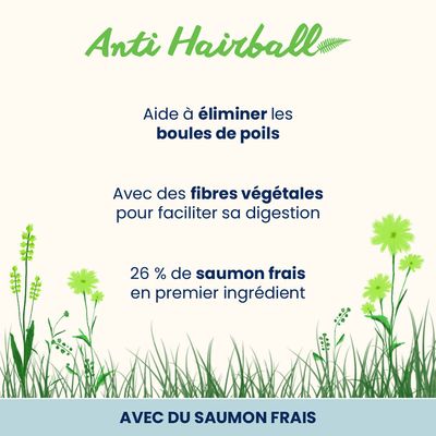 Almo Nature Anti Hairball saumon pour chat